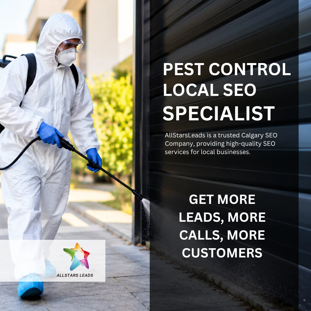 Pest Control Local SEO Specialist — graphic designed by Sundas Waqar