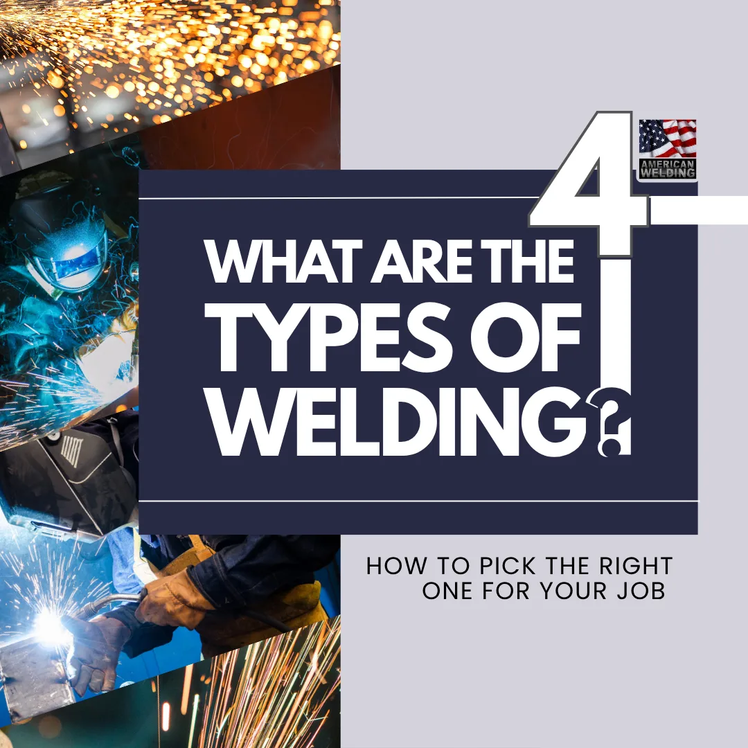 4 types of welding — graphic designed by Sundas Waqar