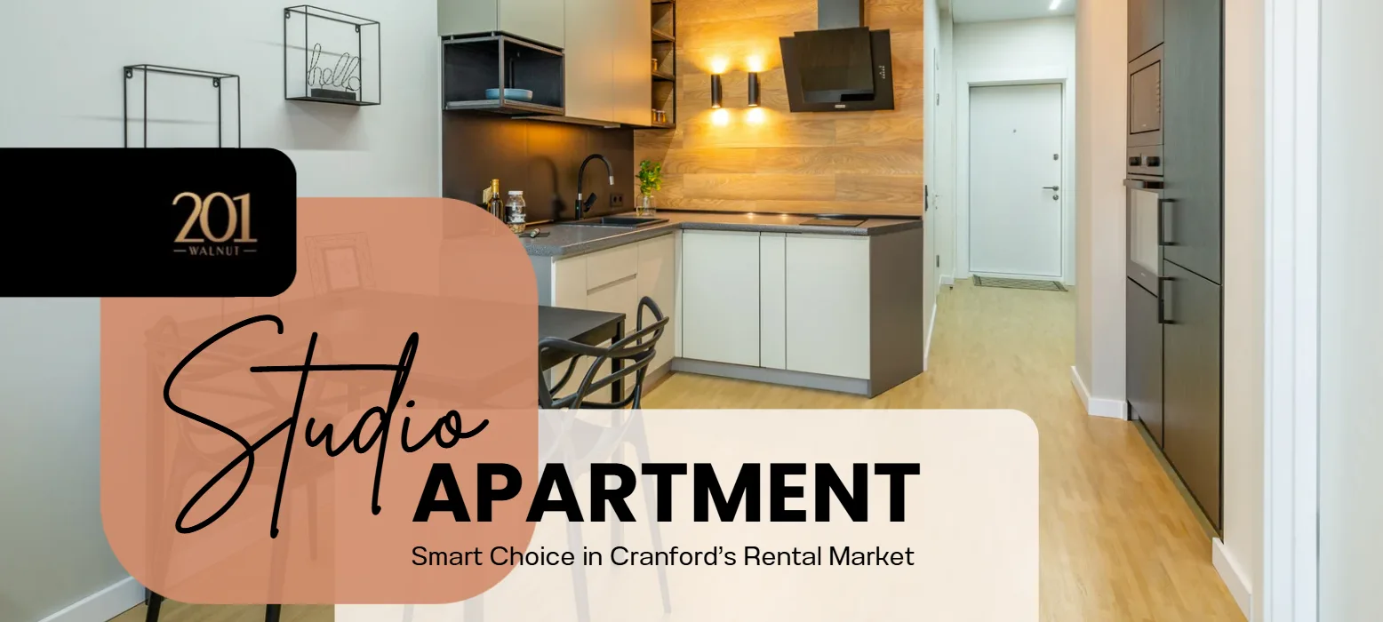 Studio Apartment — Banner — graphic designed by Sundas Waqar
