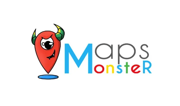 Maps Monster — Logo — graphic designed by Sundas Waqar