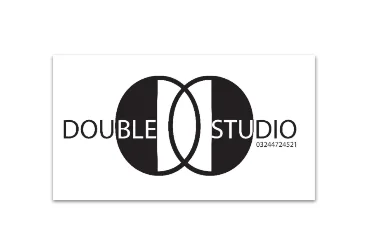 Double Studio — Logo — graphic designed by Sundas Waqar