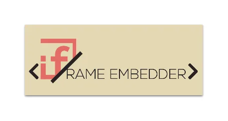 Frame Embedder — Logo — graphic designed by Sundas Waqar