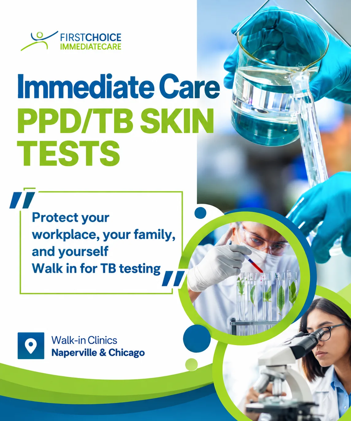 PPD/TB Skin Tests — graphic designed by Sundas Waqar