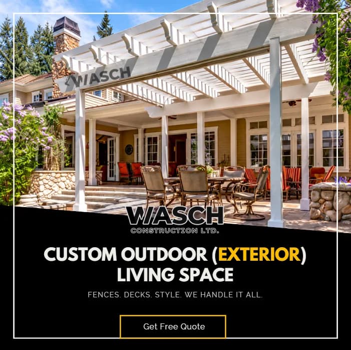 Custom Outdoor Living Space — graphic designed by Sundas Waqar