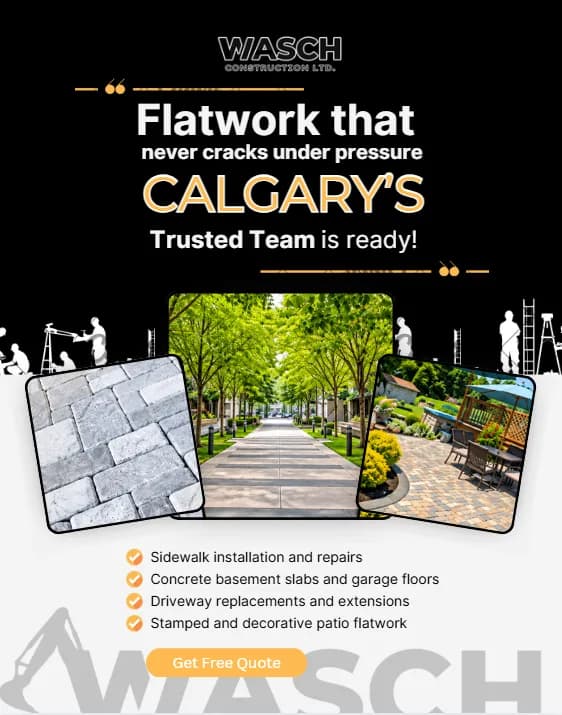 Flatwork That Never Cracks Under Pressure — graphic designed by Sundas Waqar